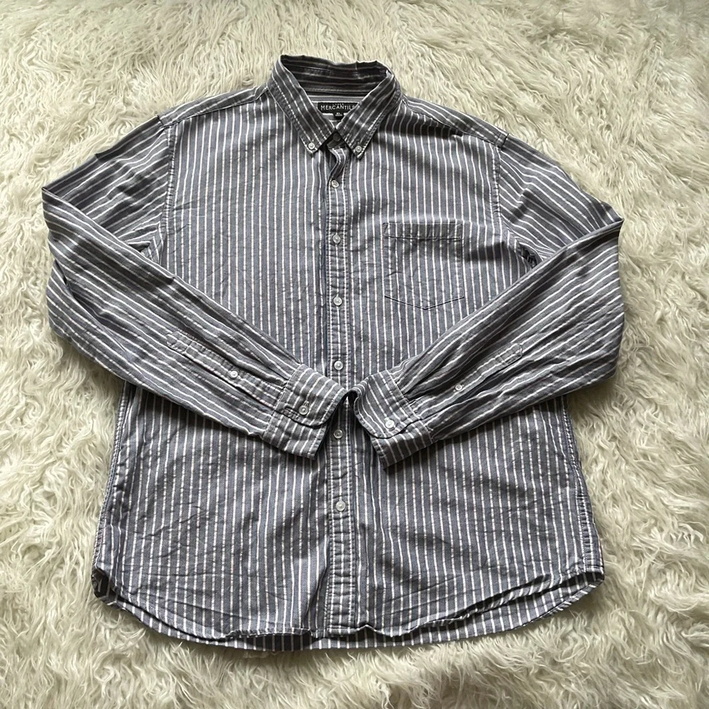 J Crew‎ Striped Button Down Shirt